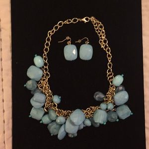 Liz Claiborne Necklace & Earrings
